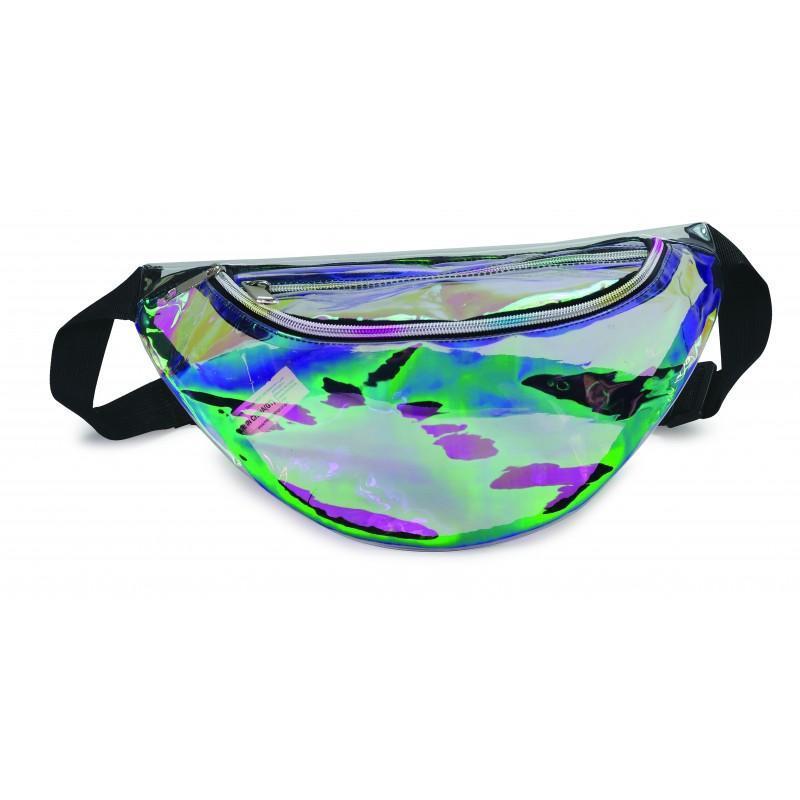 Clear Holographic Fanny Pack - BAGANDCANVAS.COM