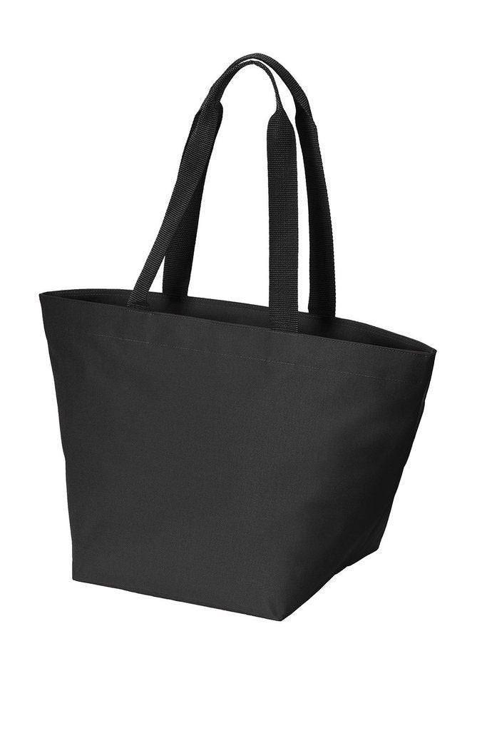 Carry All Zip Polyester Canvas Tote Bag - BAGANDCANVAS.COM