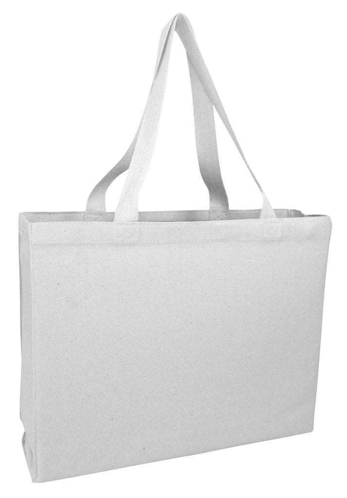 Custom Full Gusset Heavy Canvas Tote Bags - BAGANDCANVAS.COM