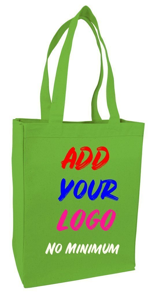 Custom Heavy Shopping Canvas Tote Bag - BAGANDCANVAS.COM