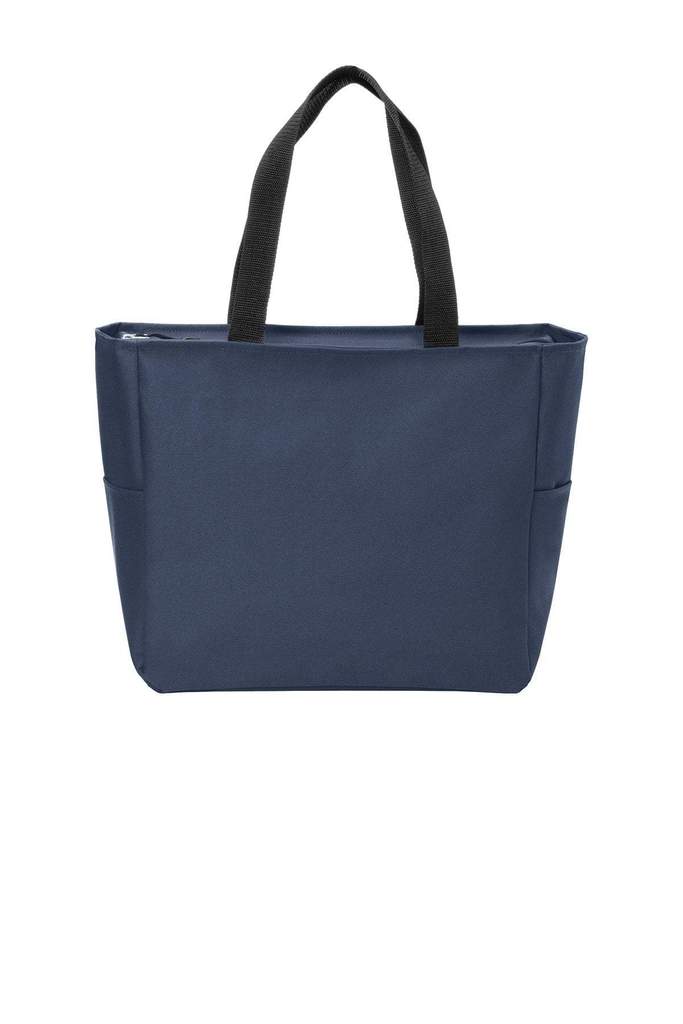 Essential Zip Polyester Canvas Tote Bag - BAGANDCANVAS.COM