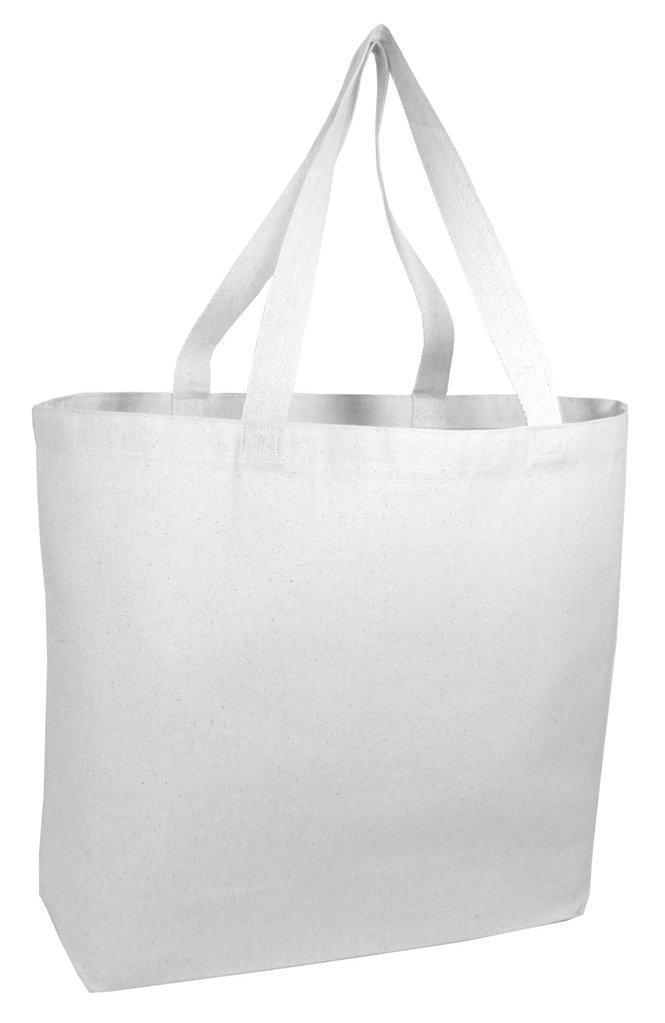 Gusset Jumbo Canvas Totes