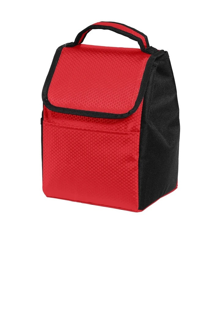 Honeycomb Polyester Lunch Bag Cooler - BAGANDCANVAS.COM
