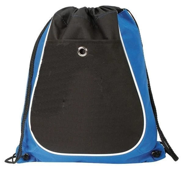 Tri-Color Cool Drawstring Bag / Cinch Pack - BAGANDCANVAS.COM
