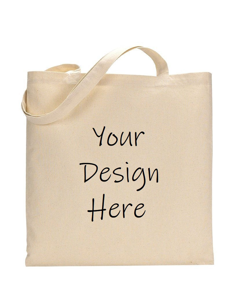 Customized 100% Cotton Lightweight Canvas Tote Bags - BAGANDCANVAS.COM