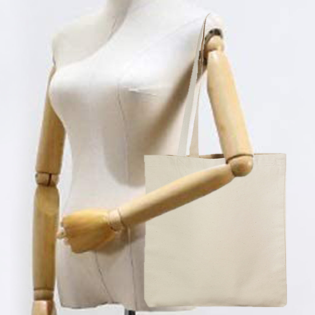 Customized 100% Cotton Lightweight Canvas Tote Bags - BAGANDCANVAS.COM
